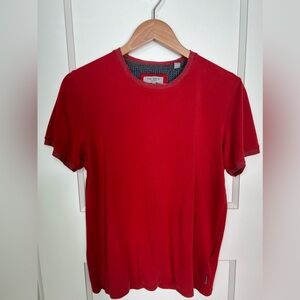 Ted Baker Men’s T-shirt M size Red